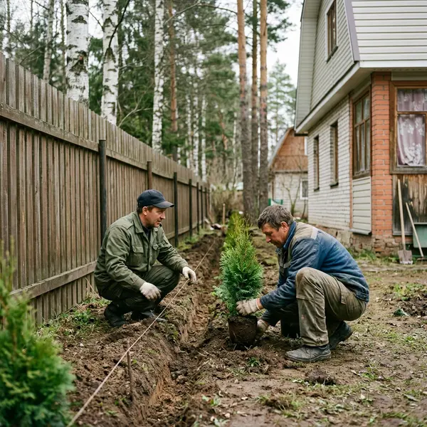 Сажаем по шагу