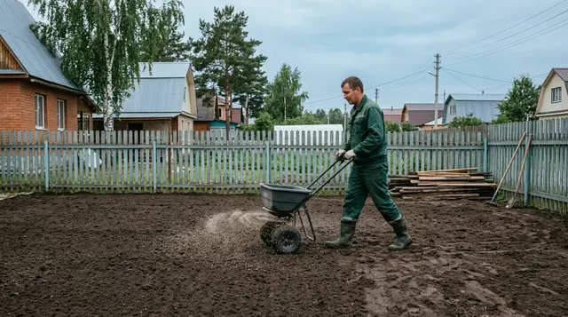 Посевной газон